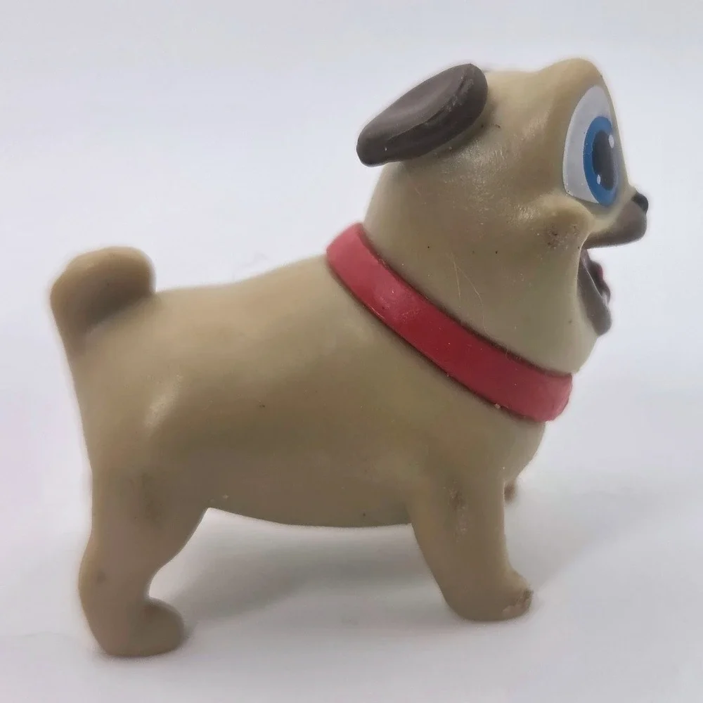 Disney Puppy Dog Pals Rolly Figure 2 Inch Tan Good Puppy Dog Pals